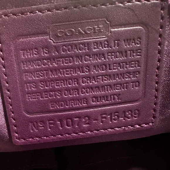 Coach Purse - Picture 7 of 7